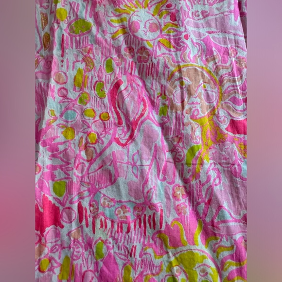 Lilly Pulitzer Marco Island Tunic SZ M Pink Pout More Kinis In The Keys - Picture 13 of 16